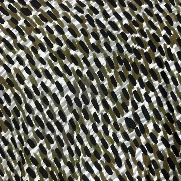 Burberry Brit 100% Silk Patterned Tank Size S Scoop Neck - Picture 8 of 8